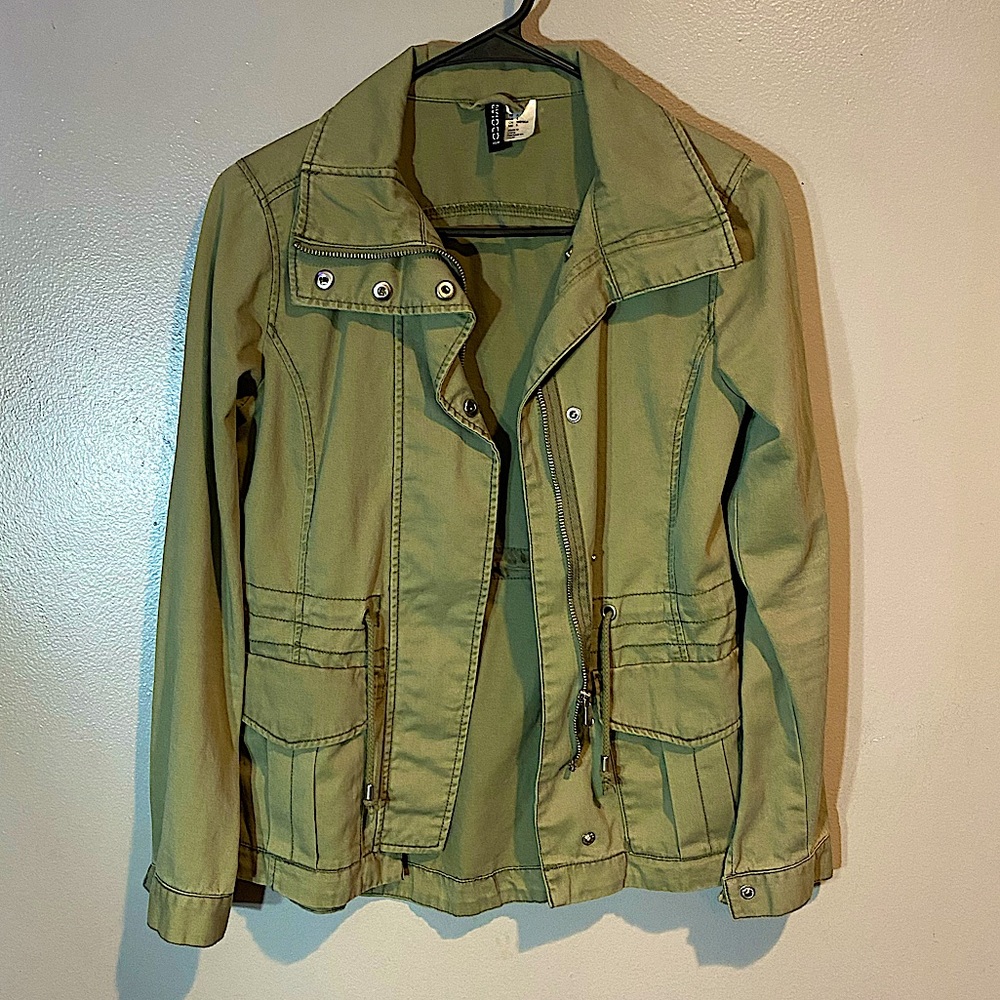 Women’s H&M Green Army Jacket
